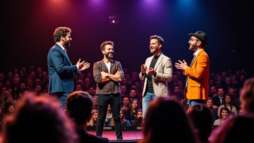 Top des humoristes incontournables qui font vibrer la France de rires