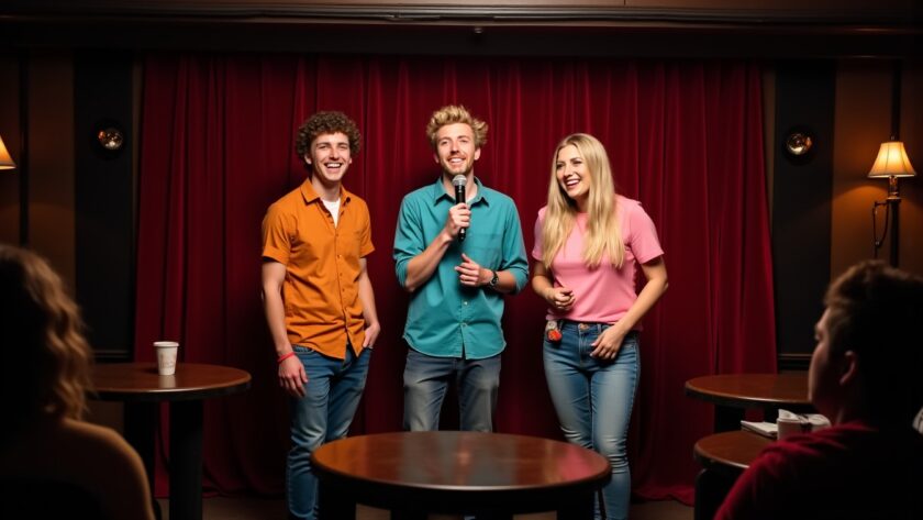 Les humoristes blonds incontournables qui illuminent nos rires
