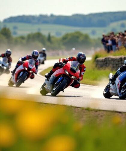 Exploration passionnante de la ligue moto dans la région des Pays de la Loire