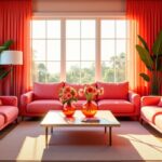 Couleur corail : le nouveau must-have pour une déco estivale pleine de vie