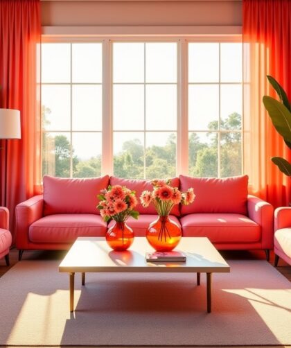 Couleur corail : le nouveau must-have pour une déco estivale pleine de vie