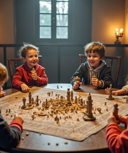 Les jeux et loisirs à travers les âges dans l'univers fascinant des châteaux