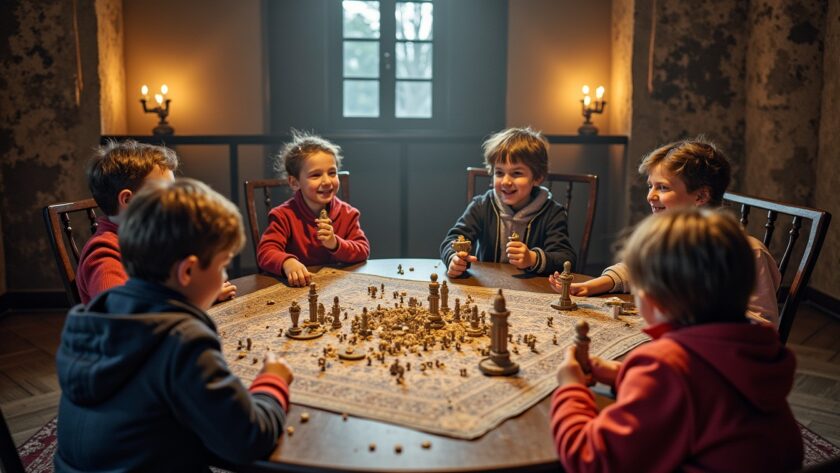 Les jeux et loisirs à travers les âges dans l'univers fascinant des châteaux