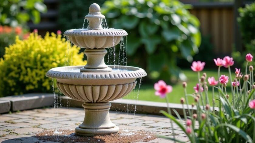 Fontaine de jardin : optez pour un modèle alliant sérénité et élégance pour sublimer votre extérieur