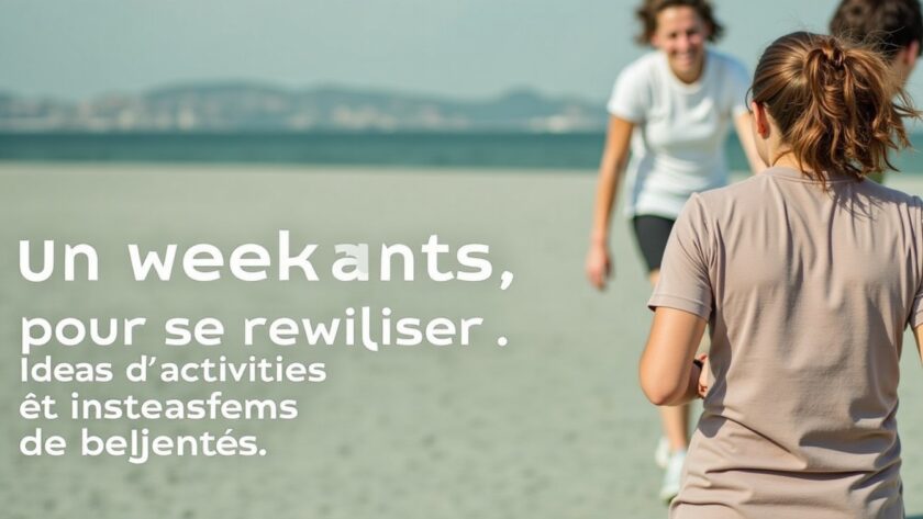 Un week-end pour se revitaliser : idées d’activités et instants de bonheur
