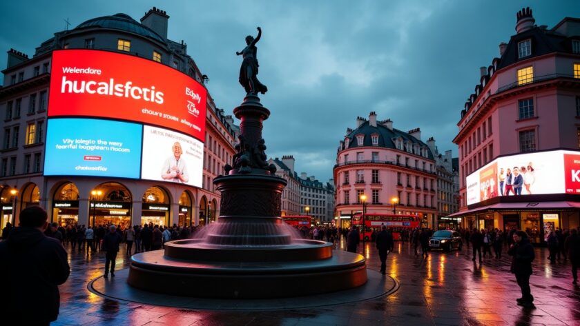 Piccadilly Circus : les secrets d’une place mythique qui captive les voyageurs du globe